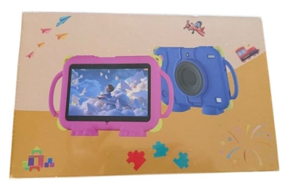 Kids Learning Tablet with Camera Educational Touchscreen Toy Blue New Sealed
